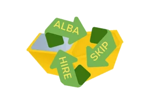 alba skip hire logo